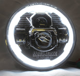 HogLights Australia Headlights 7" 90w LED Headlight with Halo